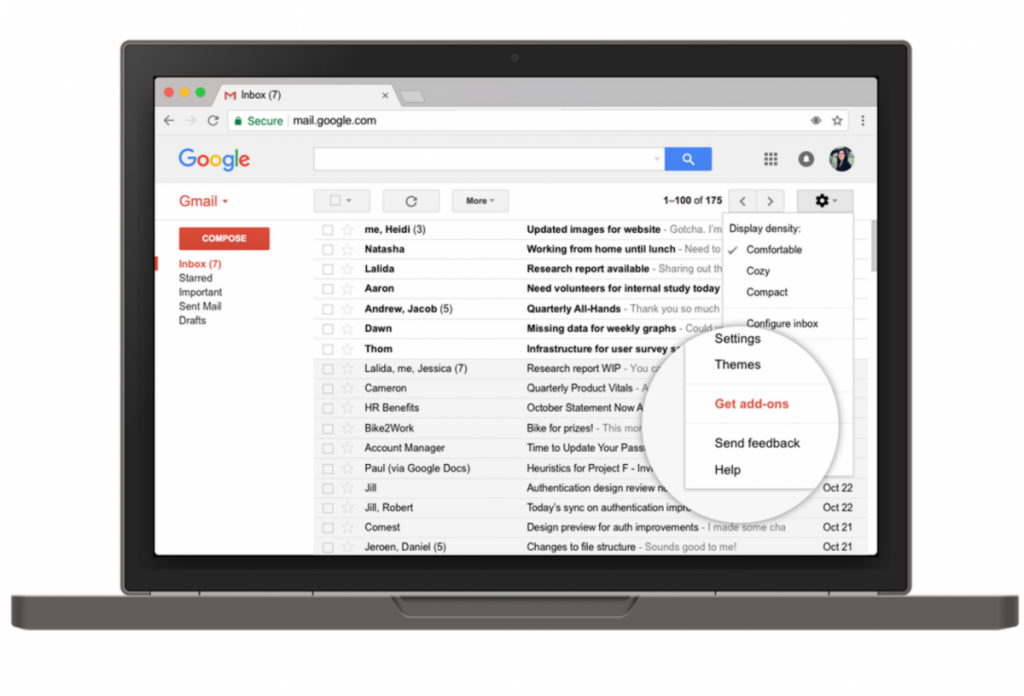 Gmail Add-ons are a New way to work with Business Apps directly in Gmail